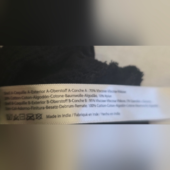 Free People Adella Lace Mini Dress Black Medium Boho Crochet Crisscross Back - Picture 7 of 14